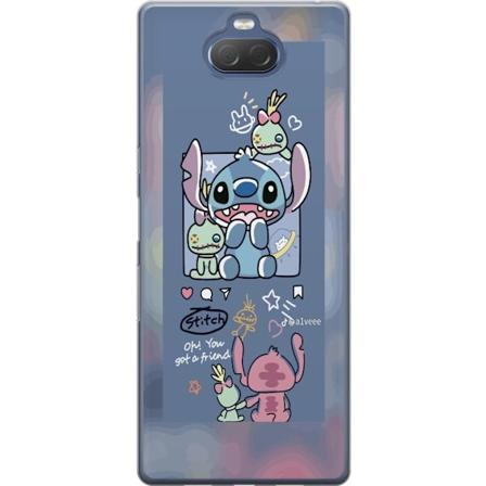 Sony Xperia 10 Plus Gjennomsiktig deksel Stitch Venner