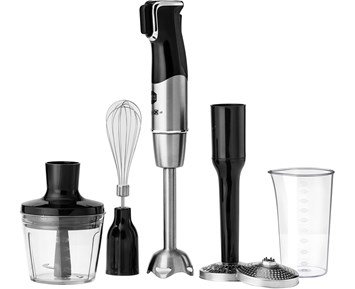 OBH Nordica Infiny Force Pro stick mixer set 1200 W - Kraftig stavmikser med trinnløs hastighetskontroll