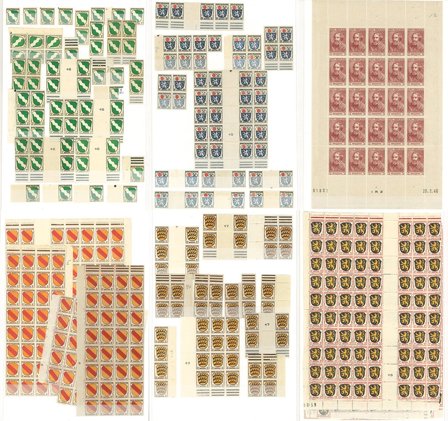 Tyskland Fransk Zone - Indstiksbog