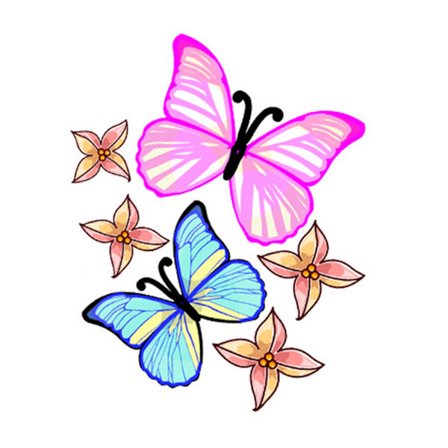 3D neglekunst manikyr insektform tips polering klistremerker klistremerker dekorasjon XF1210