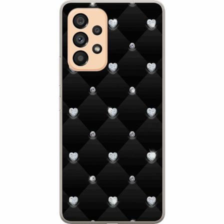 Samsung Galaxy A53 5g Mjukt Skal - Diamant Hjärta