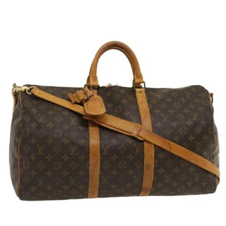 Louis Vuitton Vintage, Pre-owned Canvas travel-bags Bruin, Dames, Maat:ONE Size