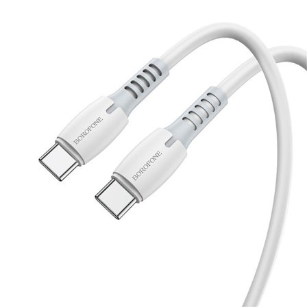 Borofone BX62 Type-C till Type-C Manulife 100W laddningskabel 3