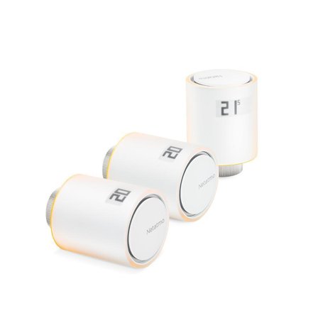 Netatmo Smart Radiator Valves - radiatortermostat (en pakke 3)