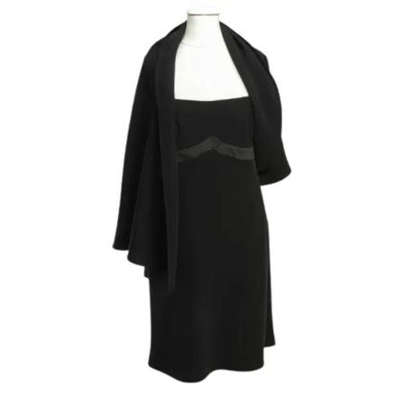 Moschino Pre-Owned, Pre-owned Fabric dresses Zwart, Dames, Maat:L
