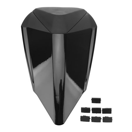 Bagageplade Bagagerum Bagagerum Sæde Injektionsboks Dæksel Udskiftning til Ducati 899 2012‐2015 Sort