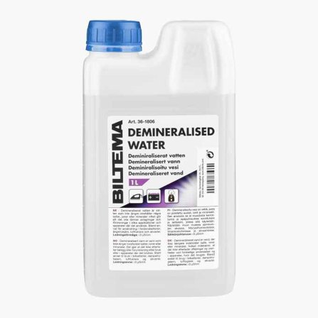 Demineraliserat vatten 1 liter - Biltema