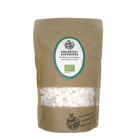 Powerfruits Ekologiska Kokoschips 400 g