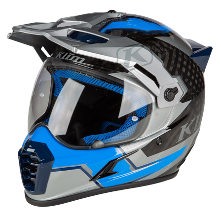 Klim Krios Pro Adventurehjälm Ventura Elektrisk blå 3XL