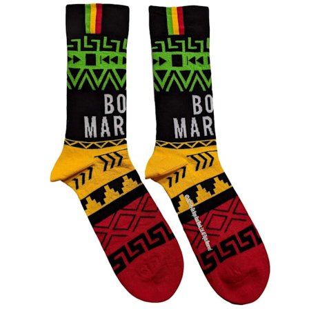 Bob Marley Unisex Vuxen Press Play Sockor 7 UK-11 UK Flerfärgad
