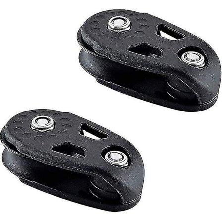 Nylon båttau talje blokk marine skive løfte anker hjul tilbehør