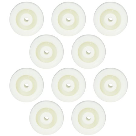 10 st 2 tums nylonhjul, remskiva, rulle, 20 kg maxlast