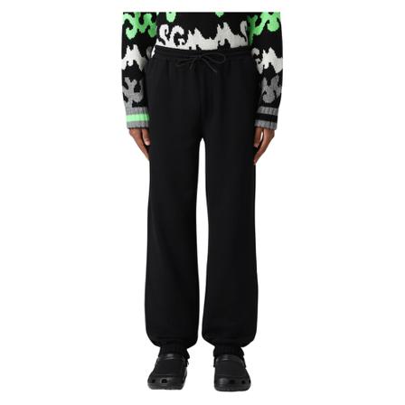 Msgm, Sweatpants Zwart, Heren, Maat:S
