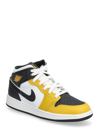 Nike Air Jordan 1 Mid (Gs) - Yellow - 40