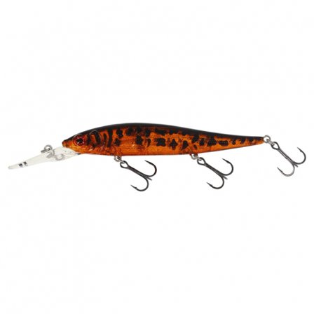 Westin Jerkbite MR 11cm, 15g Suspending - Motoroil Burbot