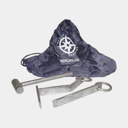 Cuñas de roca, set completo, acero galvanizado