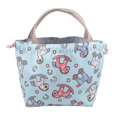 1 st Lunchväska med Söt Cartoon-Design, Bärbar Lunchbox, Tote Bag, Praktisk Bento-Väska