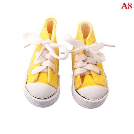 Dockskor 7,5 cm Canvas Skor Sneakers För 60 cm SD 1/3 1/4 bjd A1