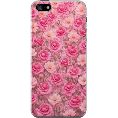 Yhteensopiva Puhelinkuori Apple iPhone 5 Petal Reverie Blush Rose