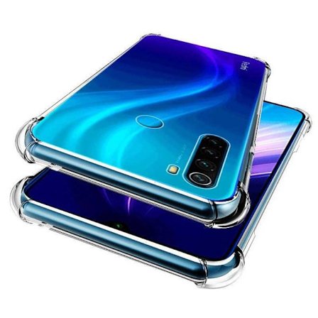 Xiaomi Redmi Note 8 Stöttåligt Skal med Förstärkta Hörn