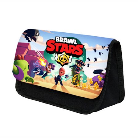 Vildmarksbråk penalhus til børn, dobbelt lag med stor kapacitet