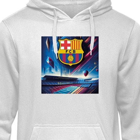 Børne hoodie FC Barcelona
