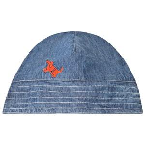 Kids - Bobo Choses Blue Denim Baby Animals Hat KID (3-10 years) - Headwear - KID (3-10 years) - Blue