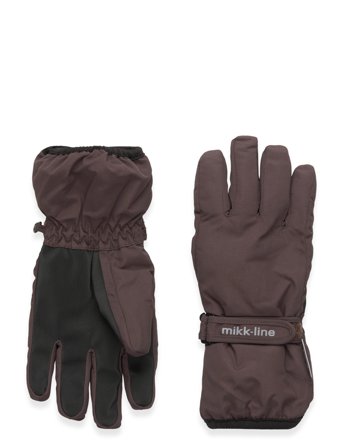 Nylon Glove Brown Mikk-line