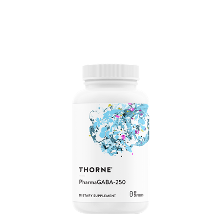 Thorne Research Inc. PharmaGABA-250 60 kapslar