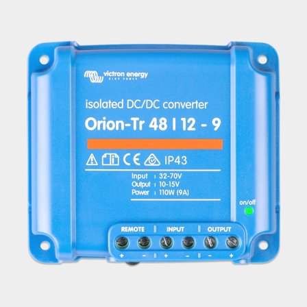 Przetwornica DC/DC 48 V na 12 V Victron Orion-Tr Isolated 48/12-9, 110 W, 9 A - Jachtowa