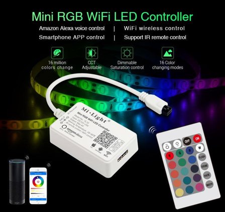 SYNERGY LED Controller Mini RGB WiFi *MiLight* Alexa Serie