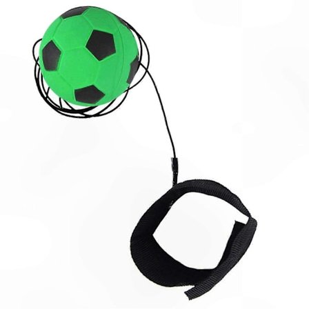 Høy-elastisk fotballformet armbånd sprettball for innendørs lek