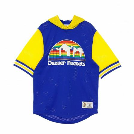 Mitchell & Ness, t-shirt Blauw, Heren, Maat:M