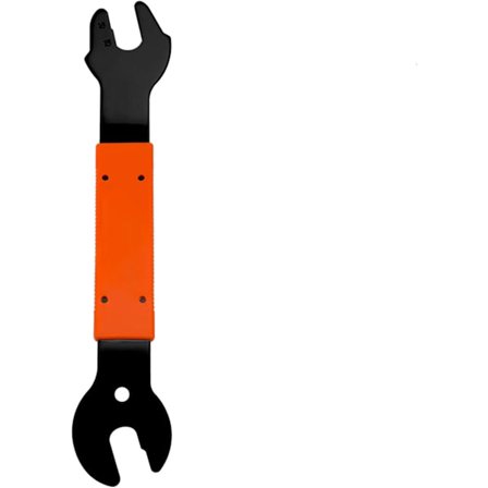 Cykelpedalnyckel, dubbelsidig cykelnyckel reparationsverktyg 15*16*17mm för mountainbike cykel