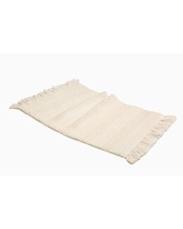 Badrumsmatta enfärgad Milano Sand - 50x80 cm - Classic Textiles