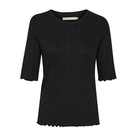 Karen by Simonsen Karen By Simonsen Candacekb Oneck Ss Toppe & T-Shirts 10103856 Meteorite Sort, Dame