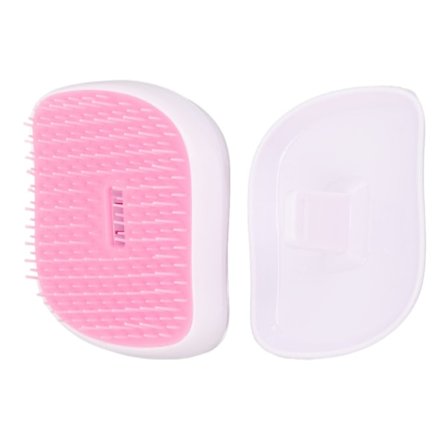 Redende hårbørste massage palmeform glansfuld detangler hårbørste til tyndt langt krøllet hår ametyst