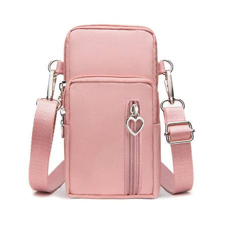 19 cm mobiltelefon pung lommebok crossbody veske mote sport skulder vesker armbånd veske telefon deksel veske for kvinner menn gaver DB