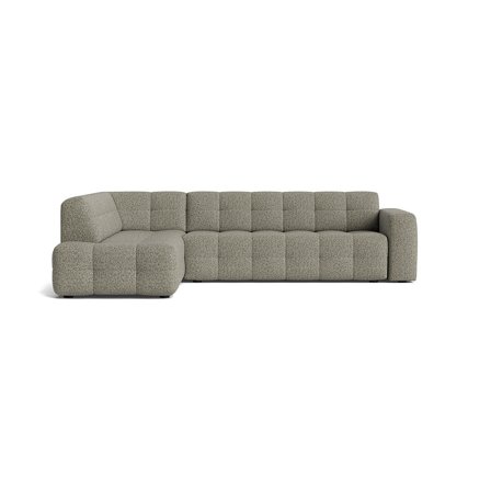Paris hjørnesofa, venstrevendt, Puente Grøn - 294x220x77cm - Elegant & Robust hjørnesofa med Uovertruffen Komfort - Perfekt til Stuen