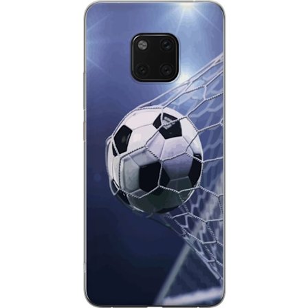 Kompatibelt Mobilskal till Huawei Huawei Mate 20 Pro Fotboll Fart Nät Boll Sport Match