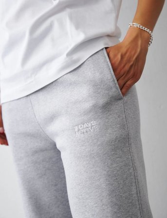 7 DAYS Active Organic Fitted Sweatpants - Grey - XS