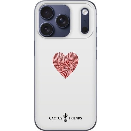 Yhteensopiva Puhelinkuori Apple Apple iPhone 17 Pro Cactus and Friends - Fingerprint Love