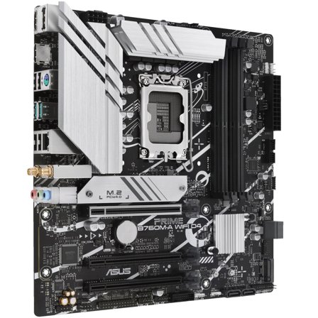 ASUS PRIME B760M-A WIFI D4 - hovedkort - mikro ATX - LGA1700-sokkel - B760