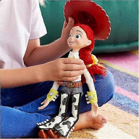 Toy Story Jessie Interaktiv Talende Actionfigur, 35 cm / 15 tommer, 3+ år