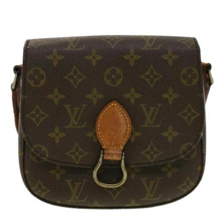 Louis Vuitton Vintage, Pre-owned Canvas louis-vuitton-bags Bruin, Dames, Maat:ONE Size