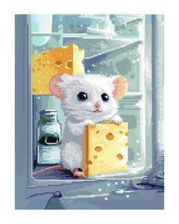 Diamond painting Cheese