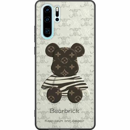 Huawei P30 Pro Svart Skal Brown Bear