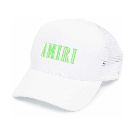 Amiri Hats Hvid, Herre Huer Kasketter og Hatte, Størrelse: ONE Size