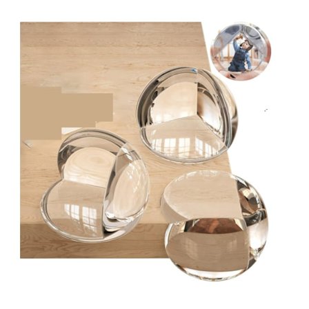 20 stk. Bordhjørnebeskyttelse - med lim - Sterk vedheft