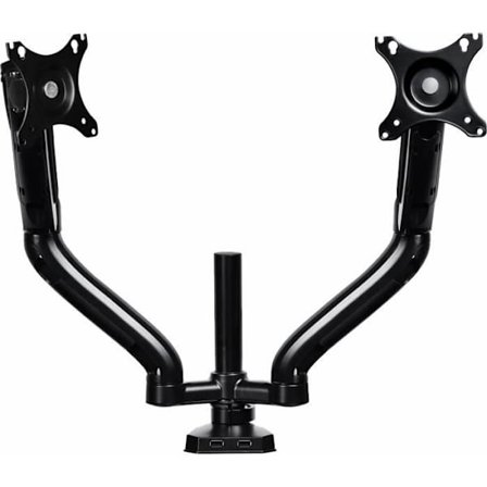 Gelid Solutions FlexMount Duo monitorarm - svart - 125x75x65 mm